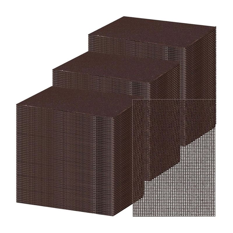 Screen Top Mesh - แผ่นกรองทำความสะอาดเตาปิ้งย่าง ABRU-100 แพ็ค ขนาด 4x5.5 นิ้ว