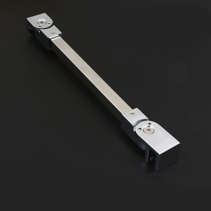 Glass Door Hinge - สแตนเลสกระจกประตูราวติดห้องน้ำ/คลิป,กระจกห้องน้ำสนับสนุนบาร์,ความยาว30/60/70ซม.(LG002)