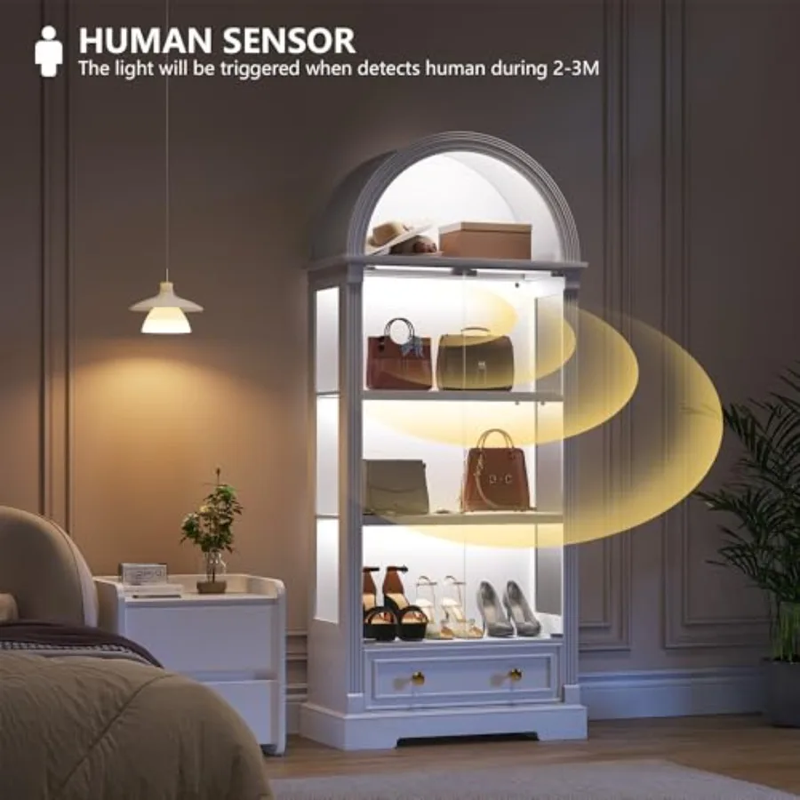 ตู้โชว์ของสะสมพร้อมบานประตูกระ - Glass Door Hinge บทวิจารณ์และราคา