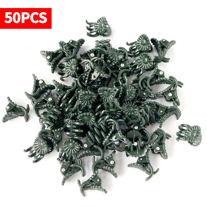 คลิปหนีบต้นไม้สีเขียวเข้มแบบ 5 - Vine Climbing Plastic บทวิจารณ์และราคา