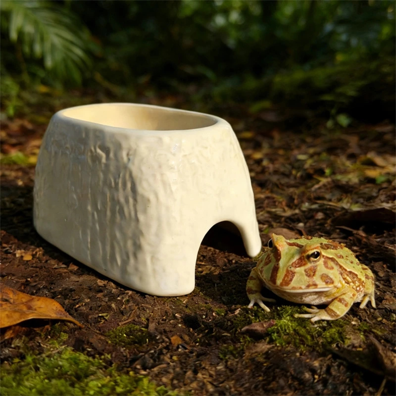 ถ้ำเซรามิคลายเสือดาวสำหรับตั๊ก - Hide Cave Ceramic บทวิจารณ์และราคา