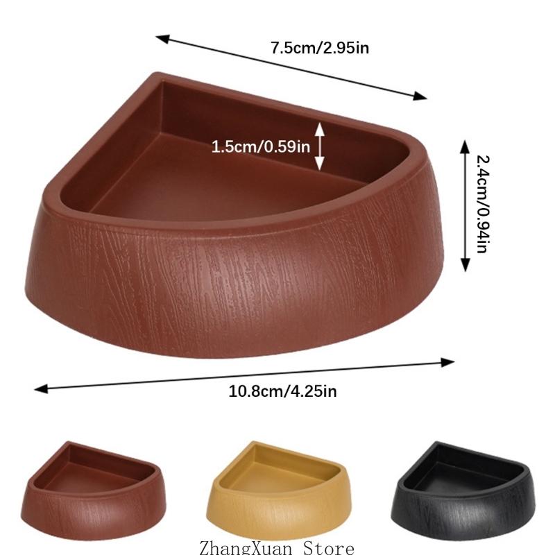 สัตว์เลื้อยคลานชาม Terrarium F - Water Dish Reptile บทวิจารณ์และราคา