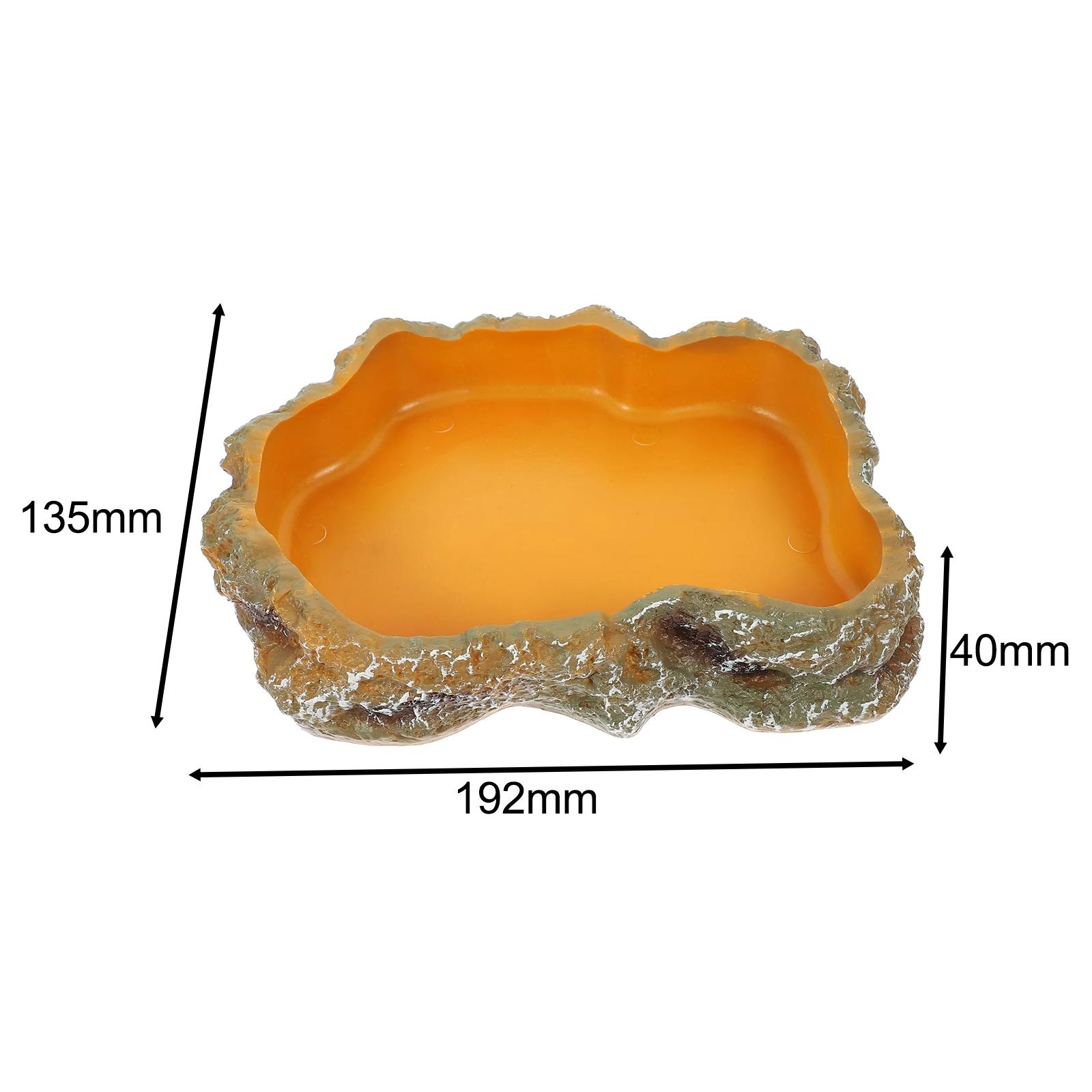 อุปกรณ์เสริมสำหรับตู้สัตว์เลื้ - Water Dish Reptile บทวิจารณ์และราคา